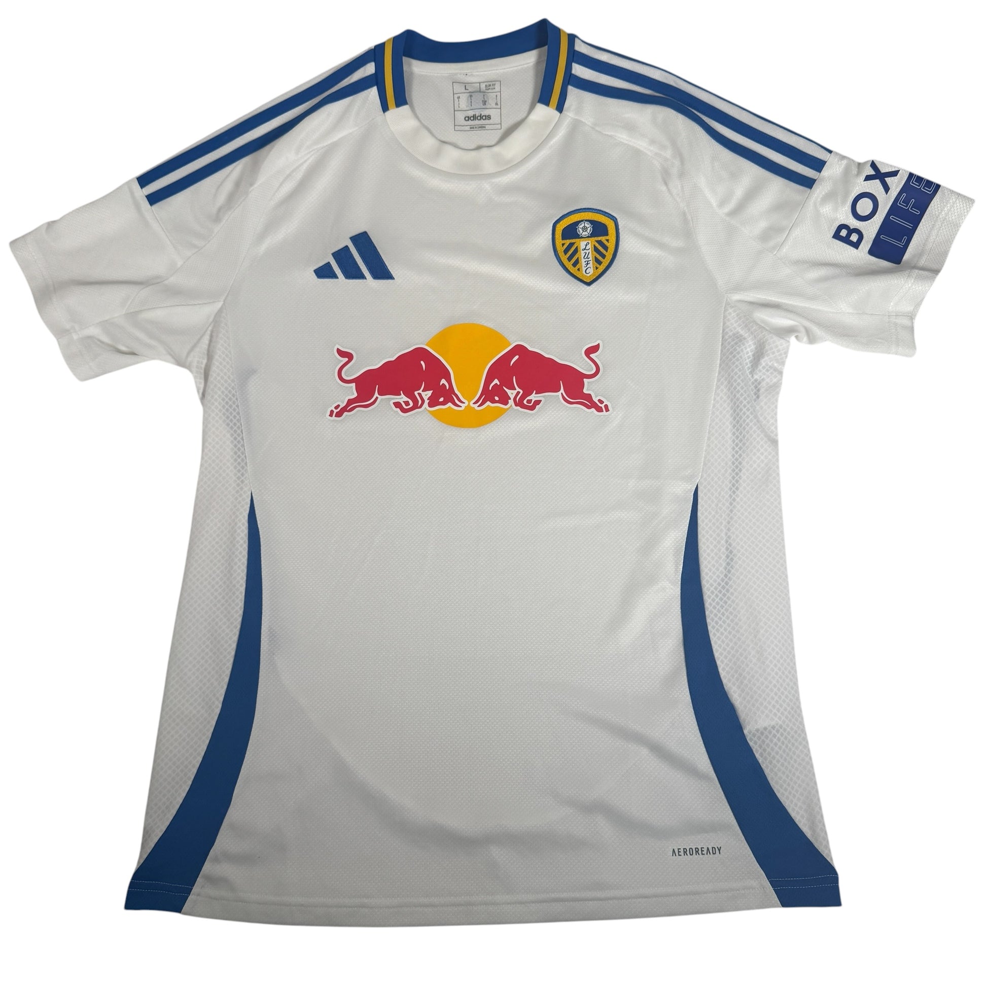 Leeds United 2024/2025 Home Football Shirt Large – Football Shirt Kingdom