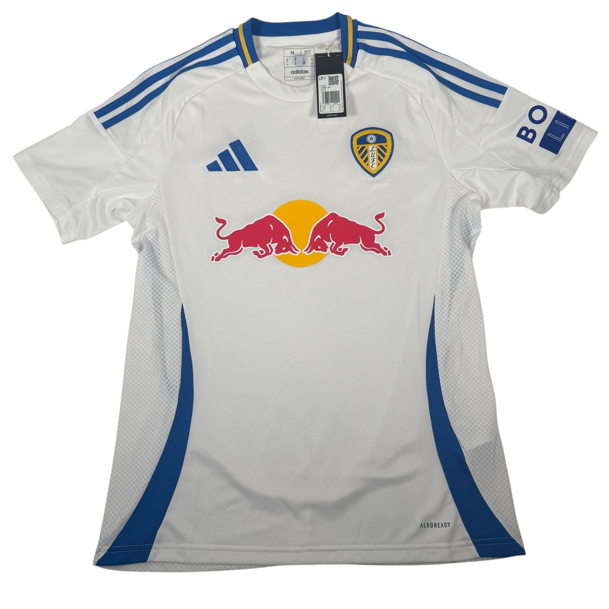 Leeds United 2024/2025 Home Football Shirt Medium BNWT – Football Shirt Kingdom