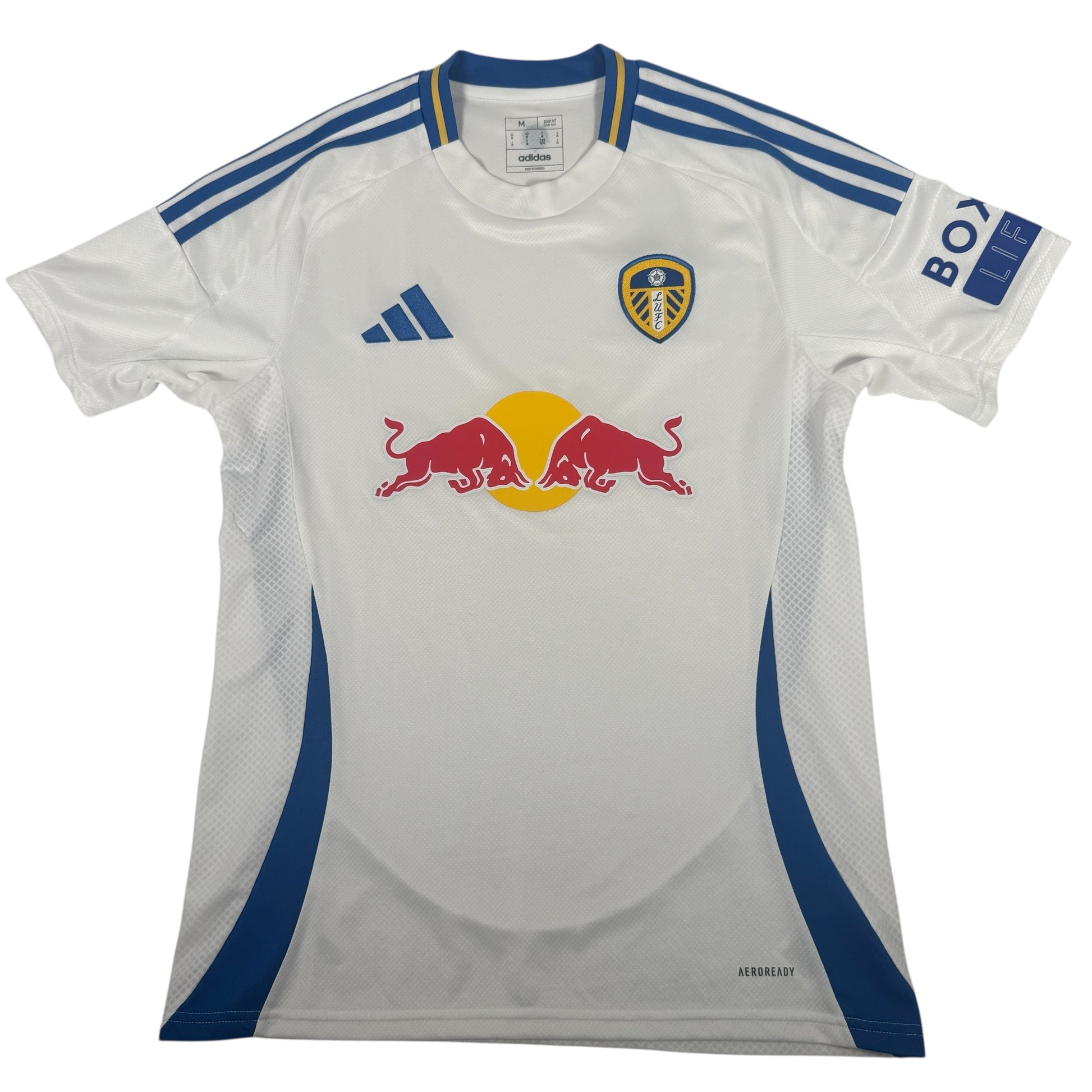 Leeds United 2024/2025 Home Football Shirt Medium – Football Shirt Kingdom
