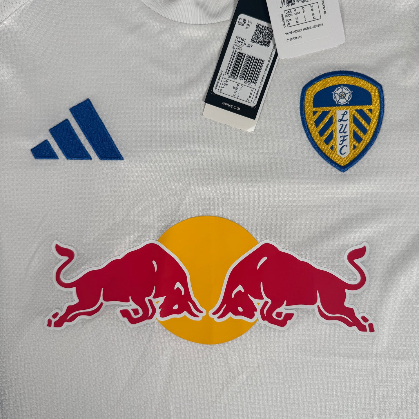 Leeds United 2024/2025 Home Football Shirt Medium BNWT – Football Shirt Kingdom