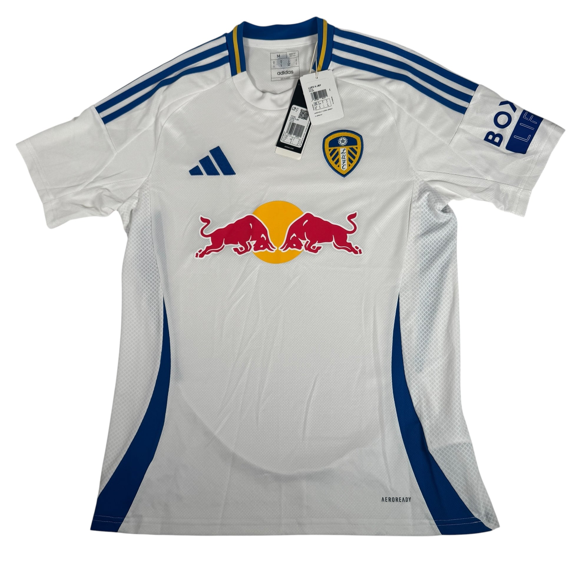 Leeds United 2024/2025 Home Football Shirt Medium BNWT – Football Shirt Kingdom