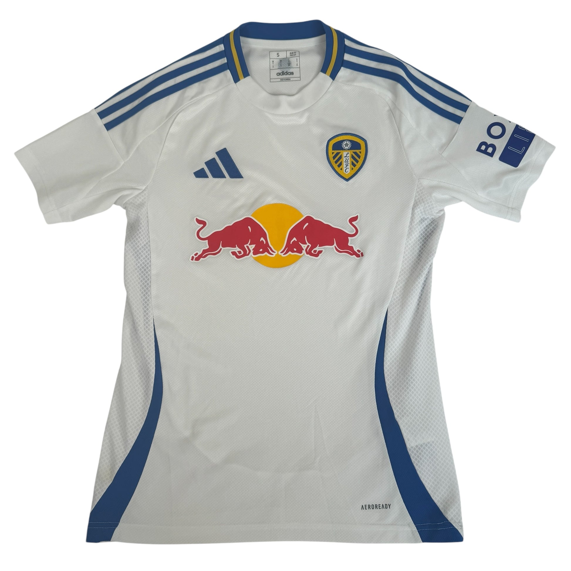 Leeds United 2024/2025 Home Football Shirt Small – Football Shirt Kingdom