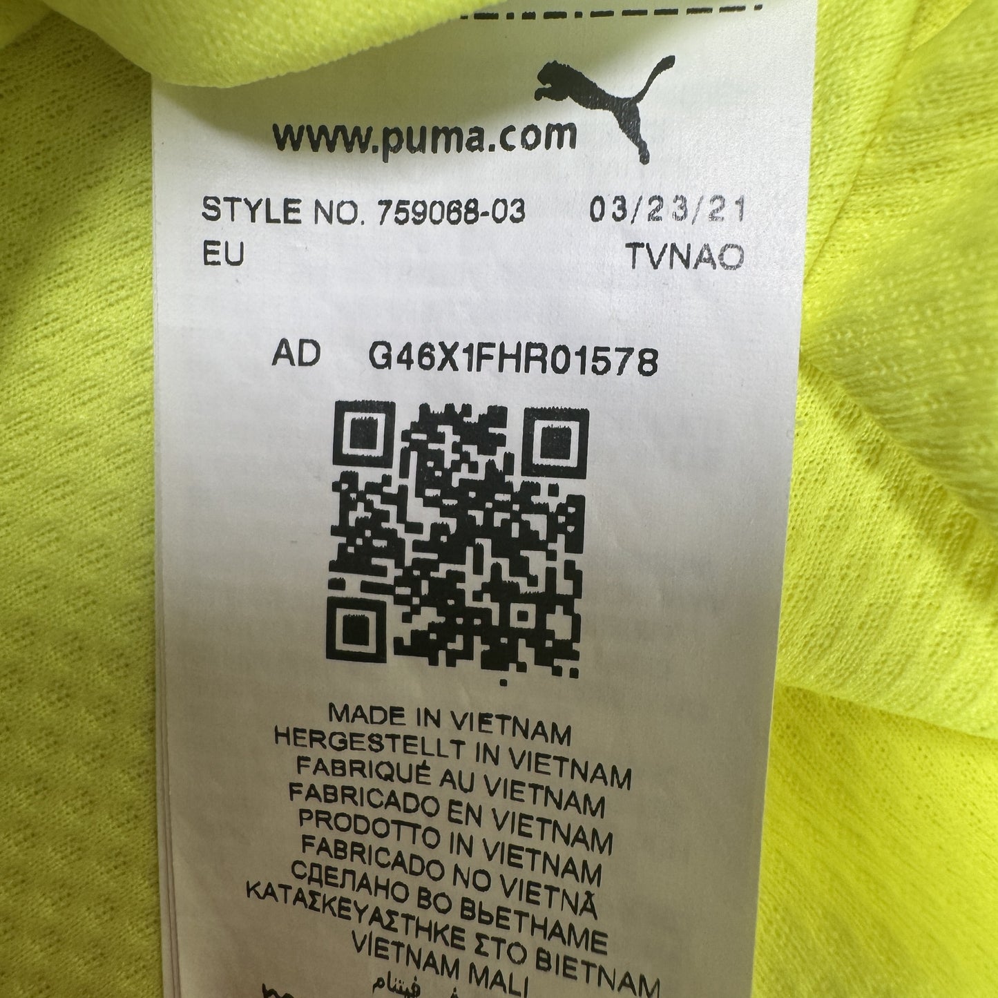 Borussia Dortmund 2021/2022 Third Football Shirt 3XL