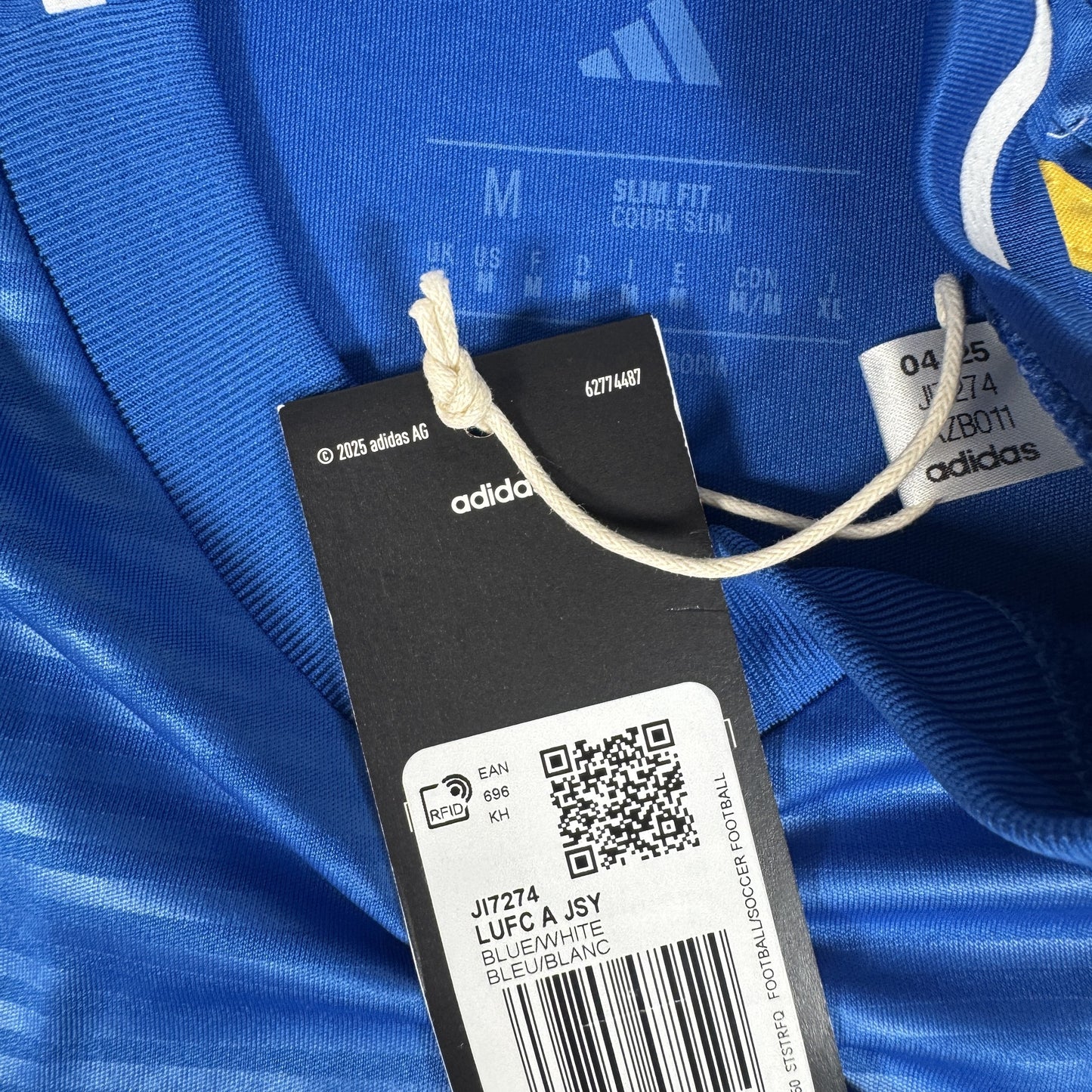Leeds United 2025/2026 Away Football Shirt Medium BNWT