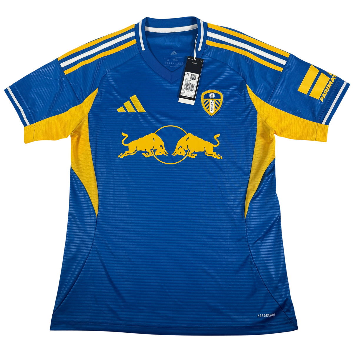 Front of Leeds United 2025/2026 away football shirt, size Medium