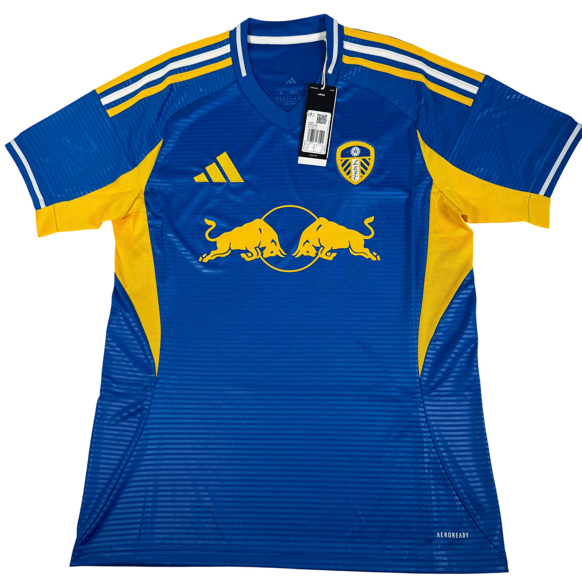 Front of Leeds United 2025/2026 away football shirt, size Medium