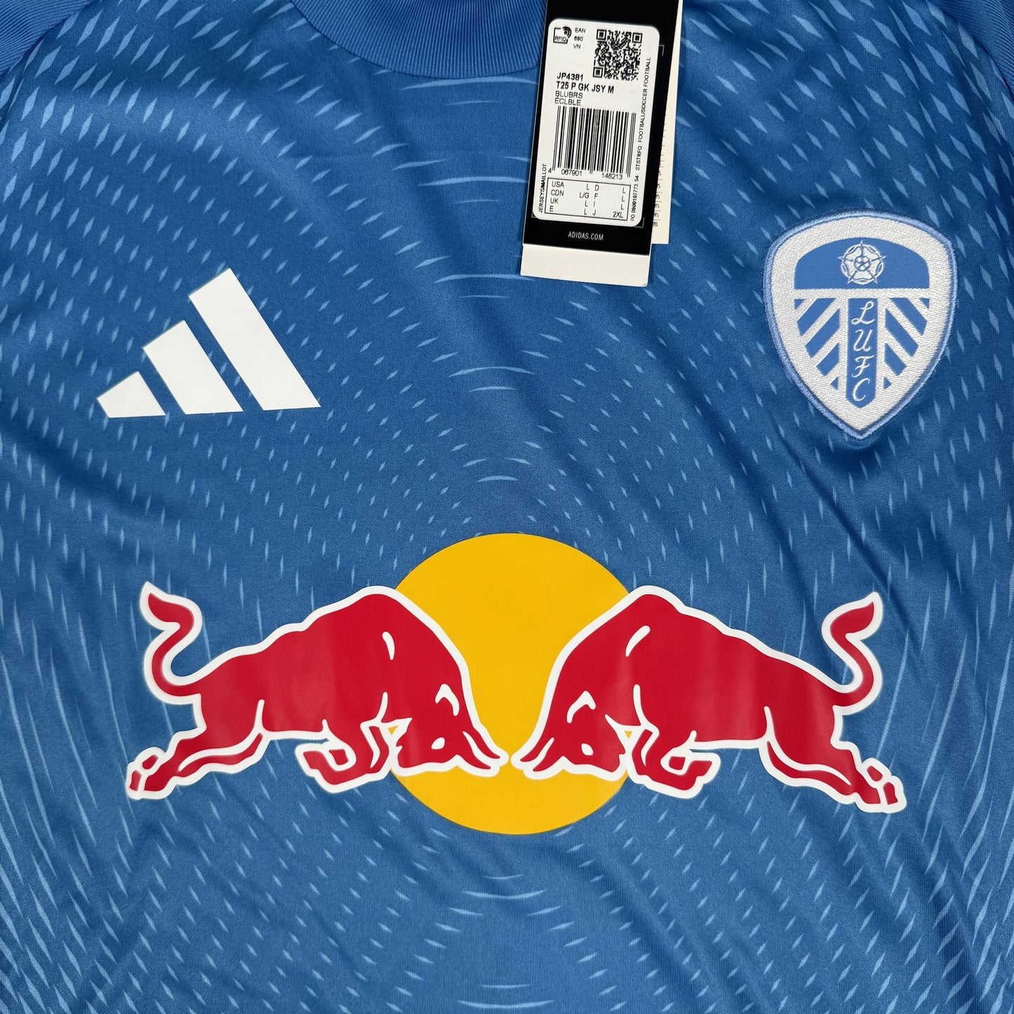 Leeds United 2025/2026 Goalkeeper Football Shirt BNWT Large