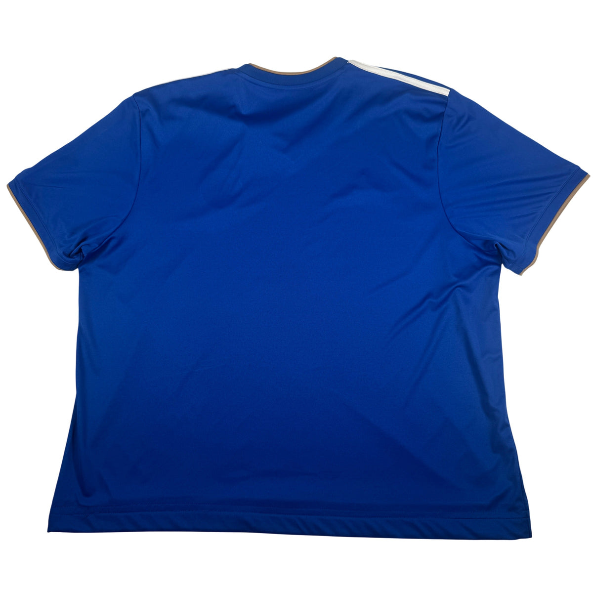 Back of Leicester City 2018/2019 home football shirt, size XXL
