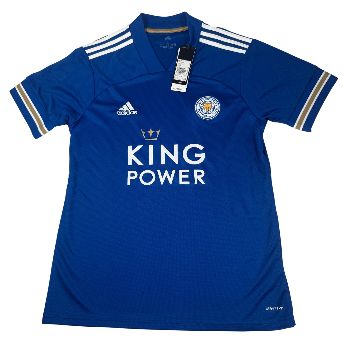 Leicester City 2020/2021 Home Football Shirt Large BNWT