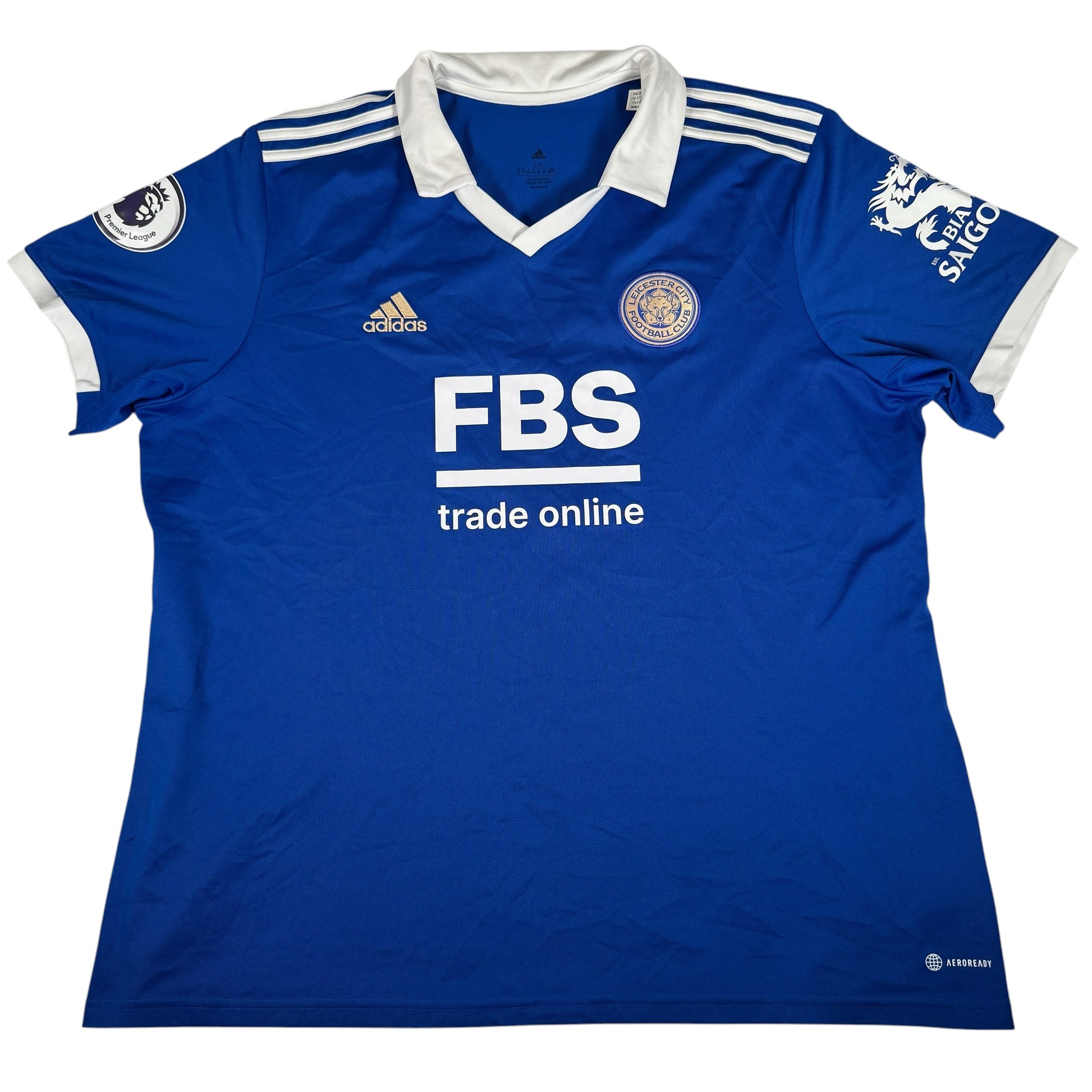 VARDY 9 Leicester City 2022/2023 Home Football Shirt 2XL – Football Shirt Kingdom