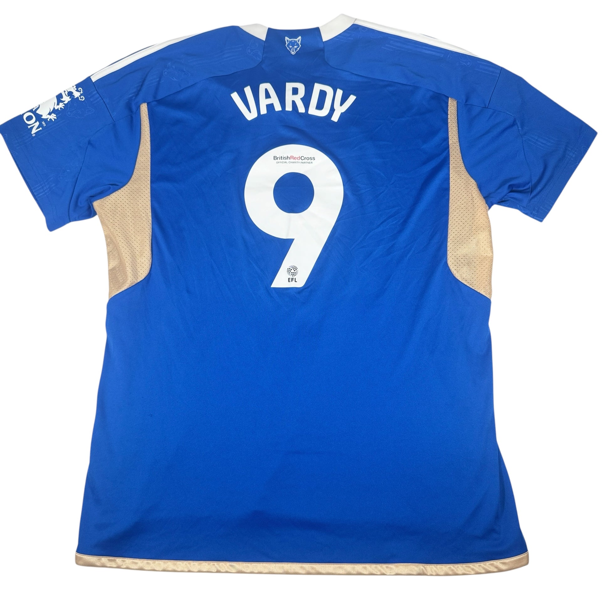 VARDY 9 Leicester City 2023/2024 Home Football Shirt 2XL – Football Shirt Kingdom