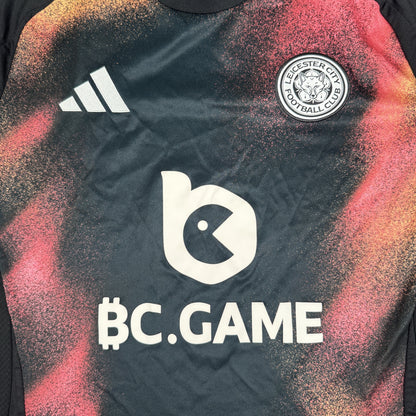 Leicester City 2024/2025 Away Football Shirt XL — front close-up