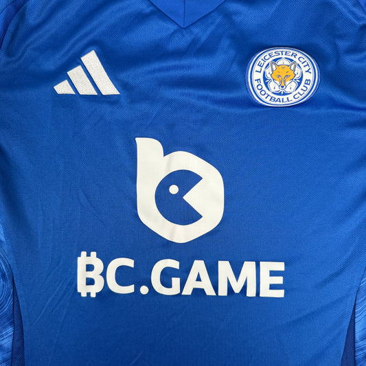 Leicester City 2024/2025 Home Football Shirt Large – Football Shirt Kingdom