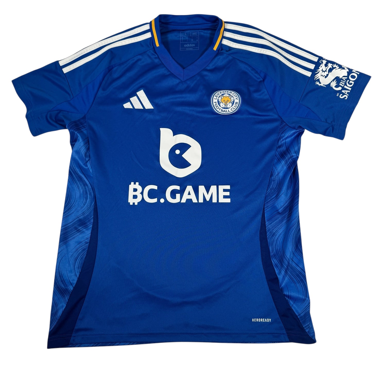 Leicester City 2024/2025 Home Football Shirt Large – Football Shirt Kingdom