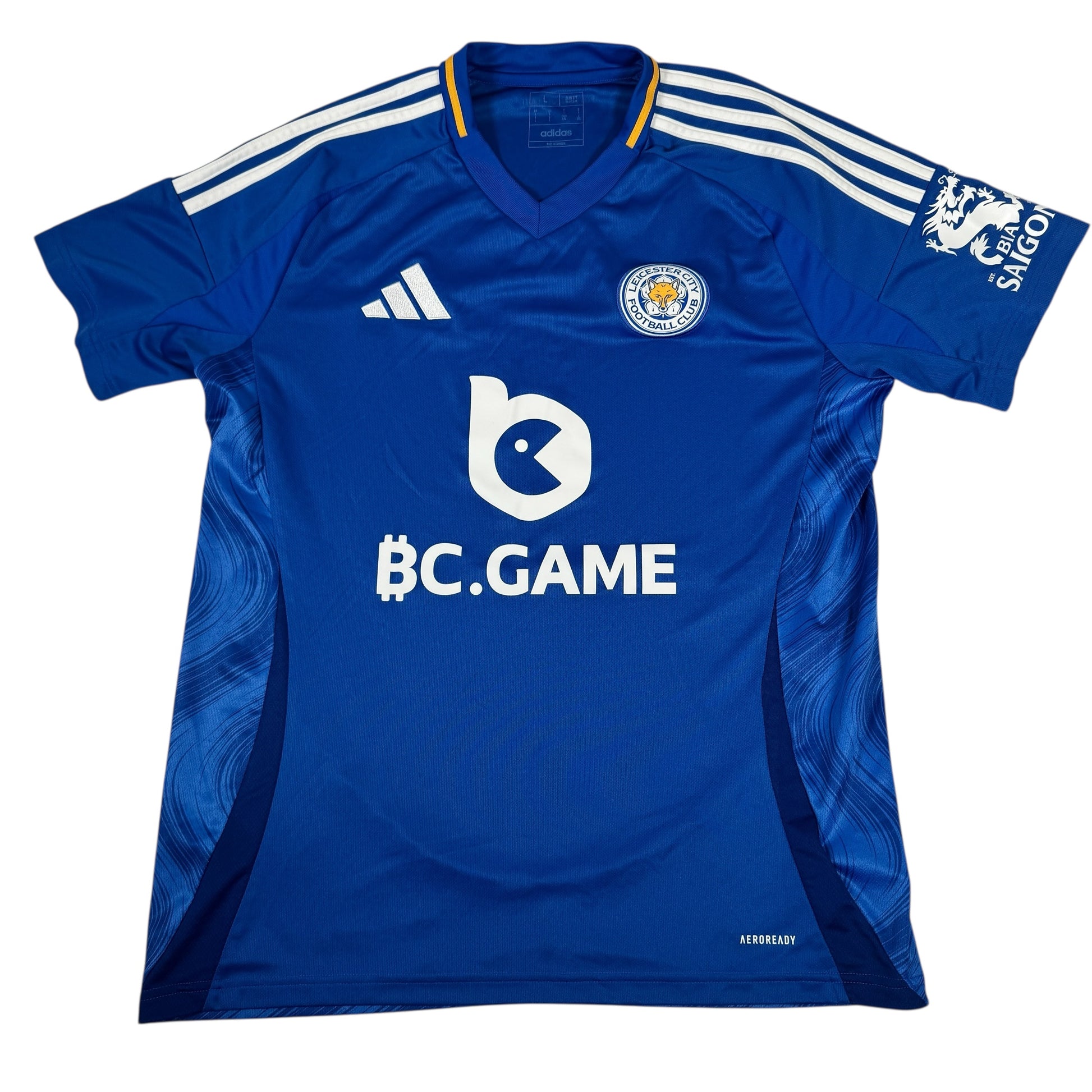 Leicester City 2024/2025 Home Football Shirt Large – Football Shirt Kingdom