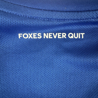 Leicester City 2024/2025 home football shirt, size XXL