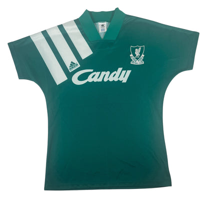 Liverpool 1991/1992 Away Football Shirt Small — full front view