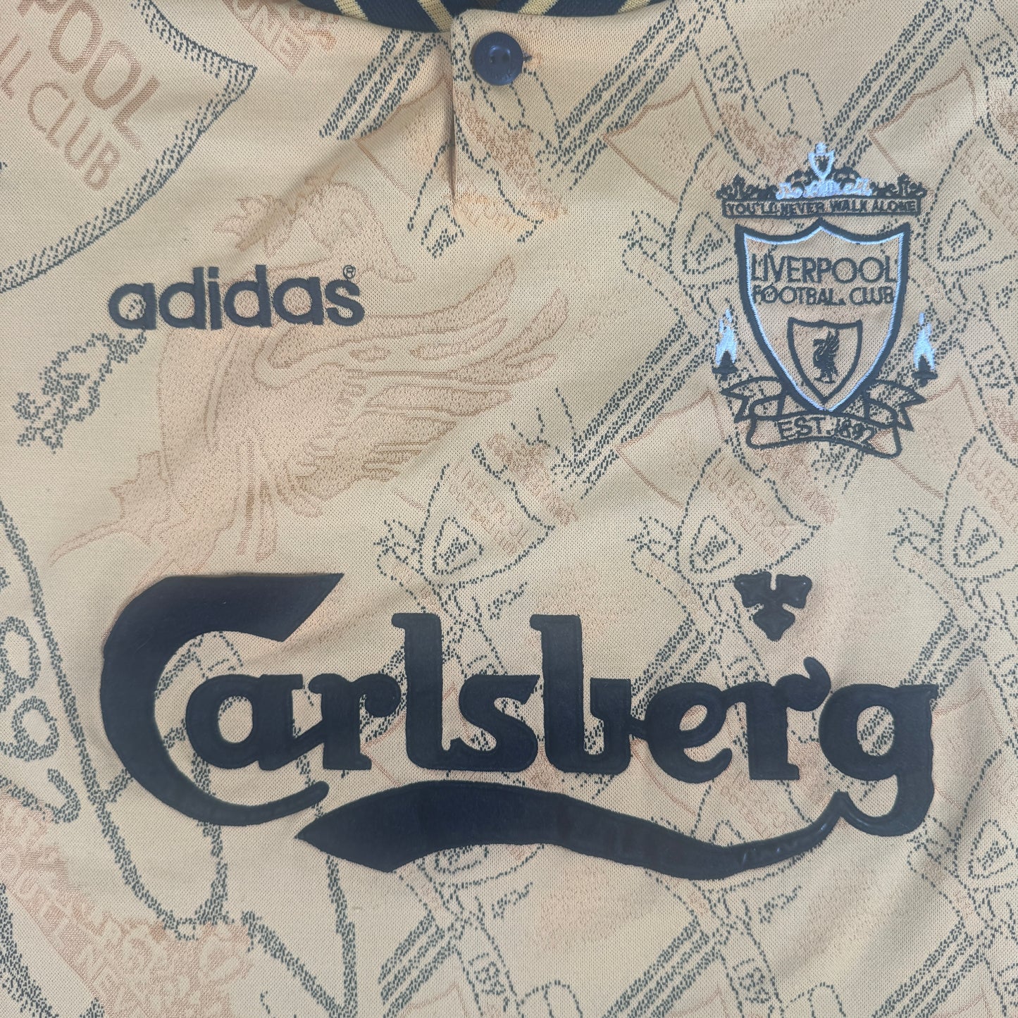 Liverpool 1994/1995/1996 Third Football Shirt XL – Football Shirt Kingdom