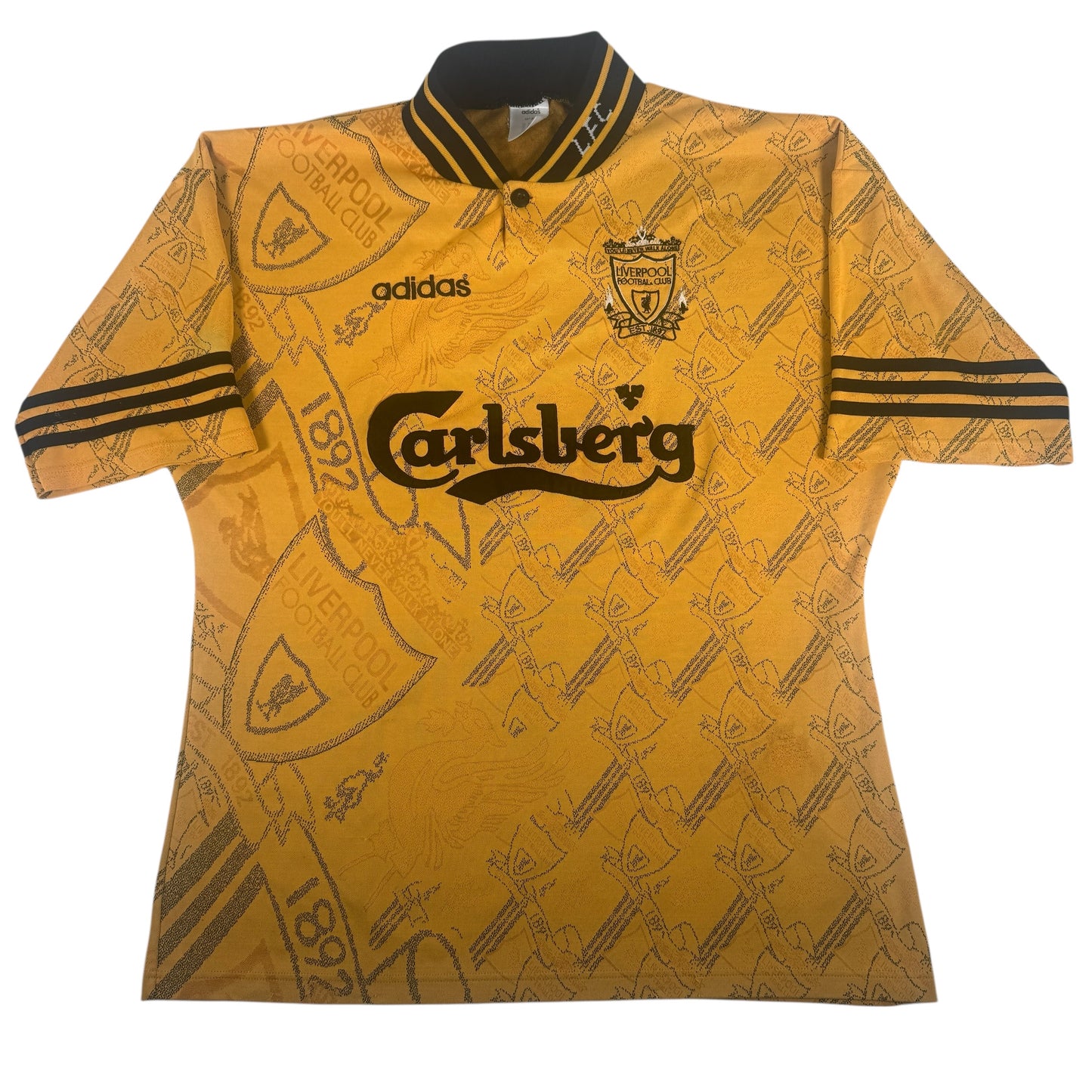 Liverpool 1994/1995/1996 Third Football Shirt XL – Football Shirt Kingdom