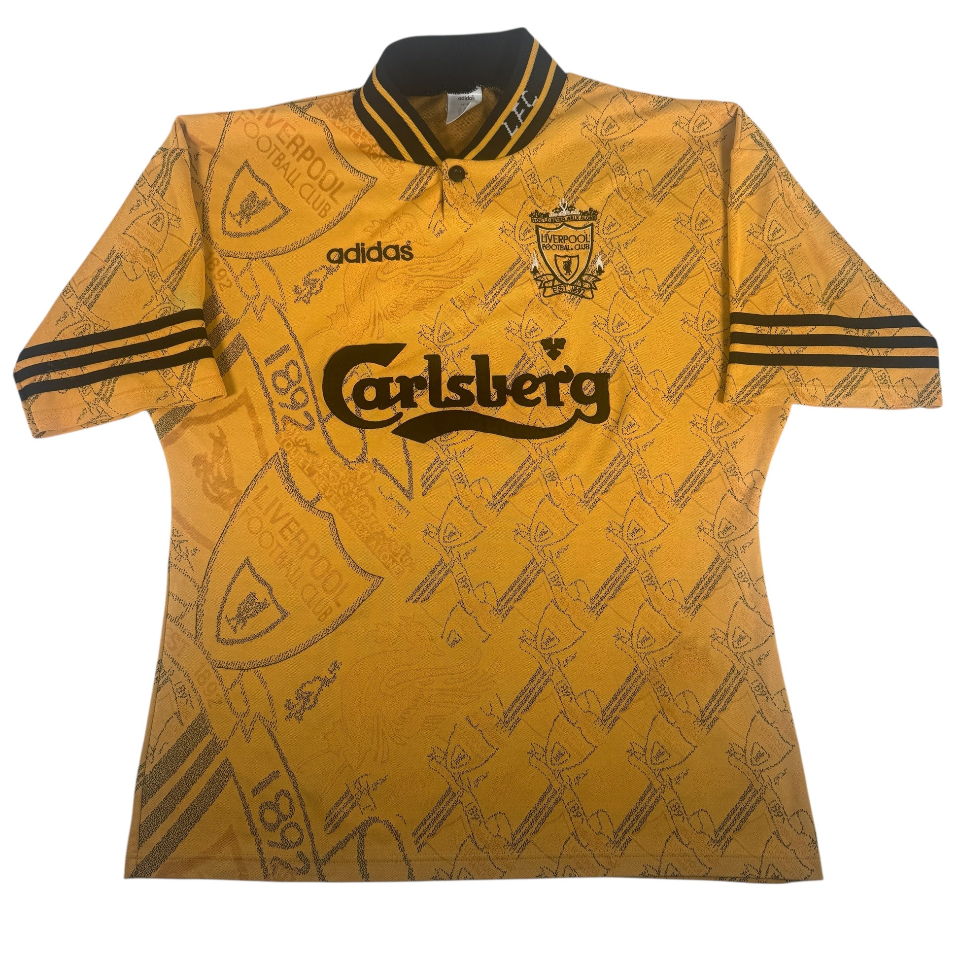 Liverpool 1994/1995/1996 Third Football Shirt XL – Football Shirt Kingdom