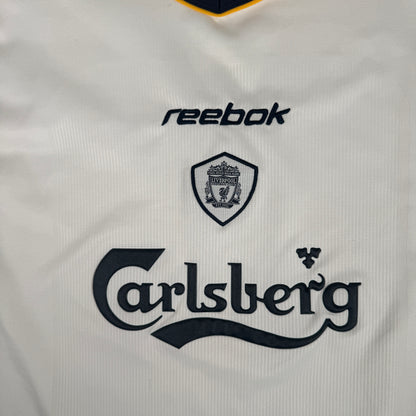 Liverpool 2001/2002/2003 Away Third Football Shirt XL — front close-up
