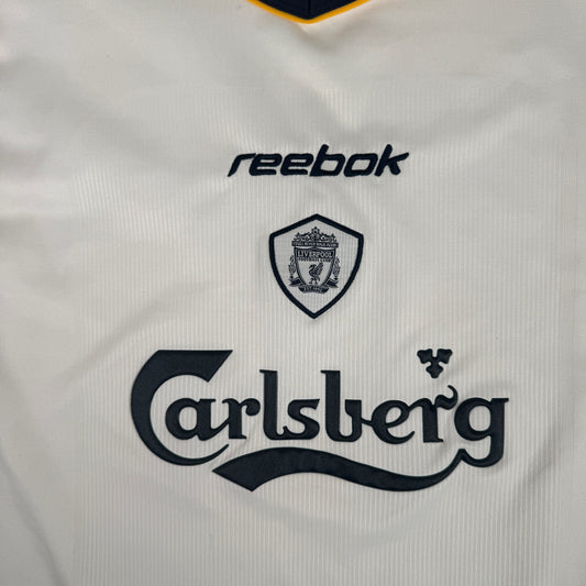 Liverpool 2001/2002/2003 Away Third Football Shirt XL – Football Shirt Kingdom