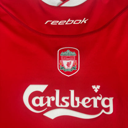 GERRARD 17 Liverpool 2002/2003/2004 Home Football Shirt XXL 2XL – Football Shirt Kingdom