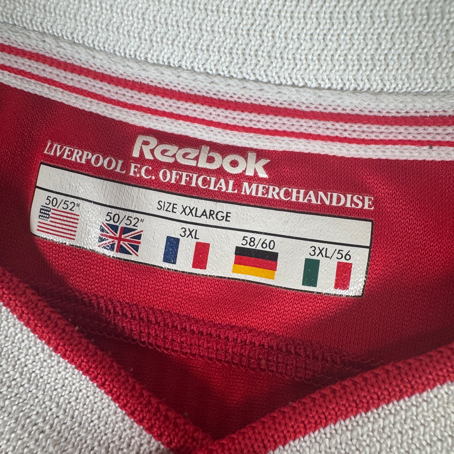 GERRARD 17 Liverpool 2002/2003/2004 Home Football Shirt XXL 2XL – Football Shirt Kingdom