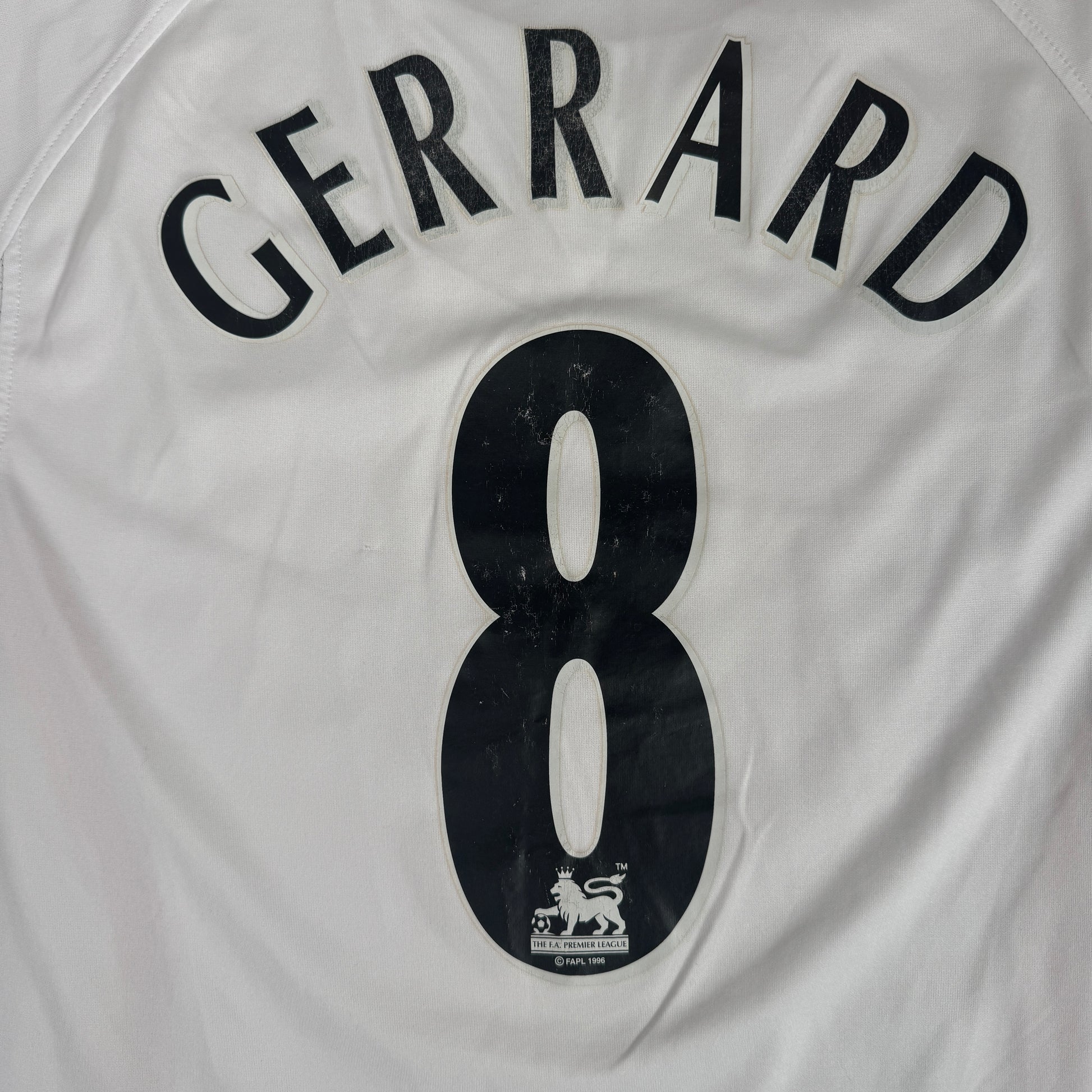 GERRARD 8 Liverpool 2005/2006 Away Football Shirt Large – Football Shirt Kingdom
