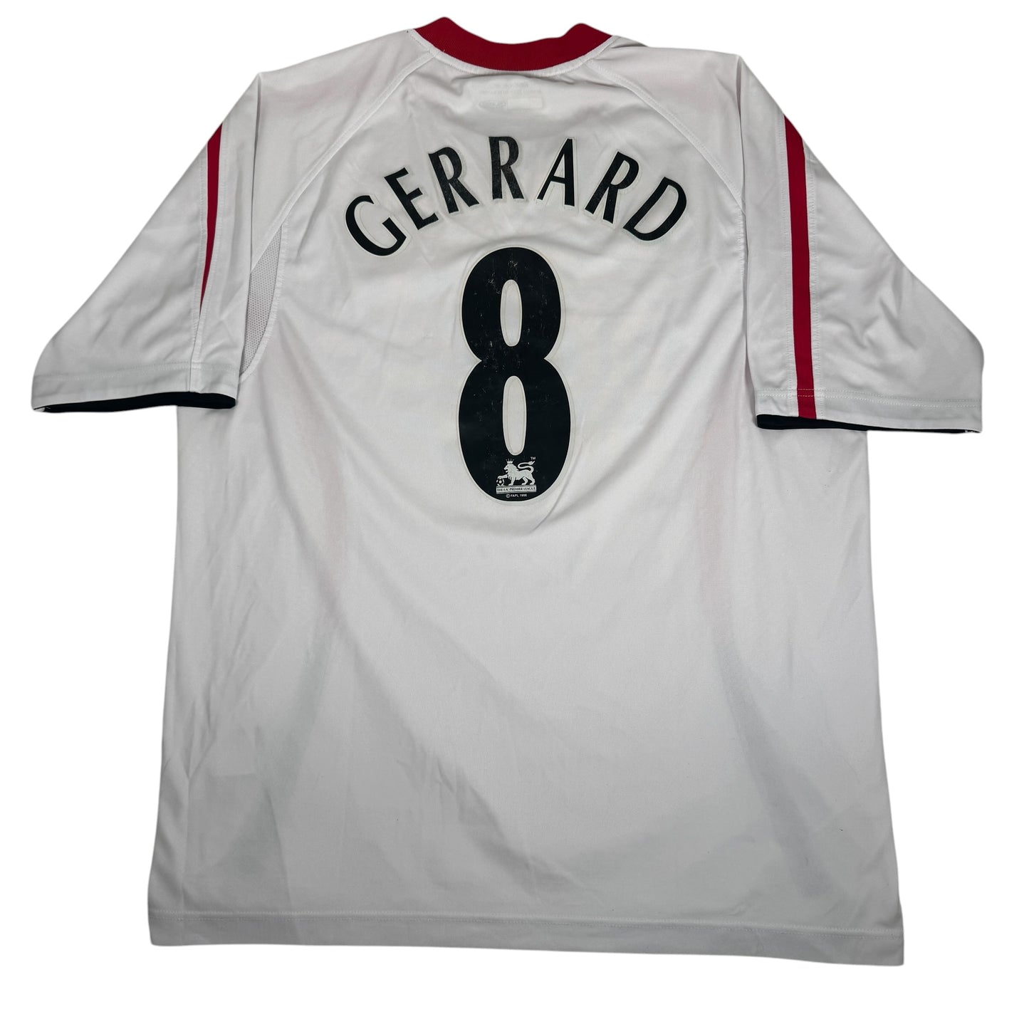 GERRARD 8 Liverpool 2005/2006 Away Football Shirt Large – Football Shirt Kingdom