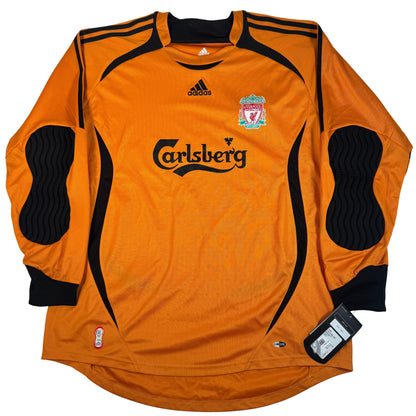 Front of Liverpool 2006/2007 goalkeeper football shirt, size XL