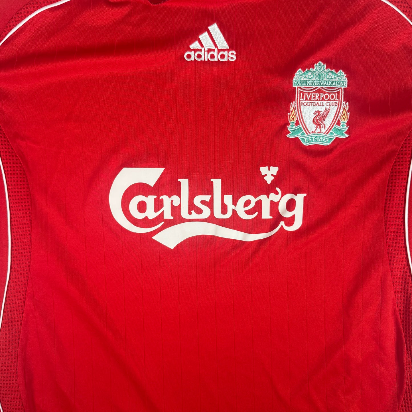 Liverpool 2006/2007/2008 Home Football Shirt XL – Football Shirt Kingdom