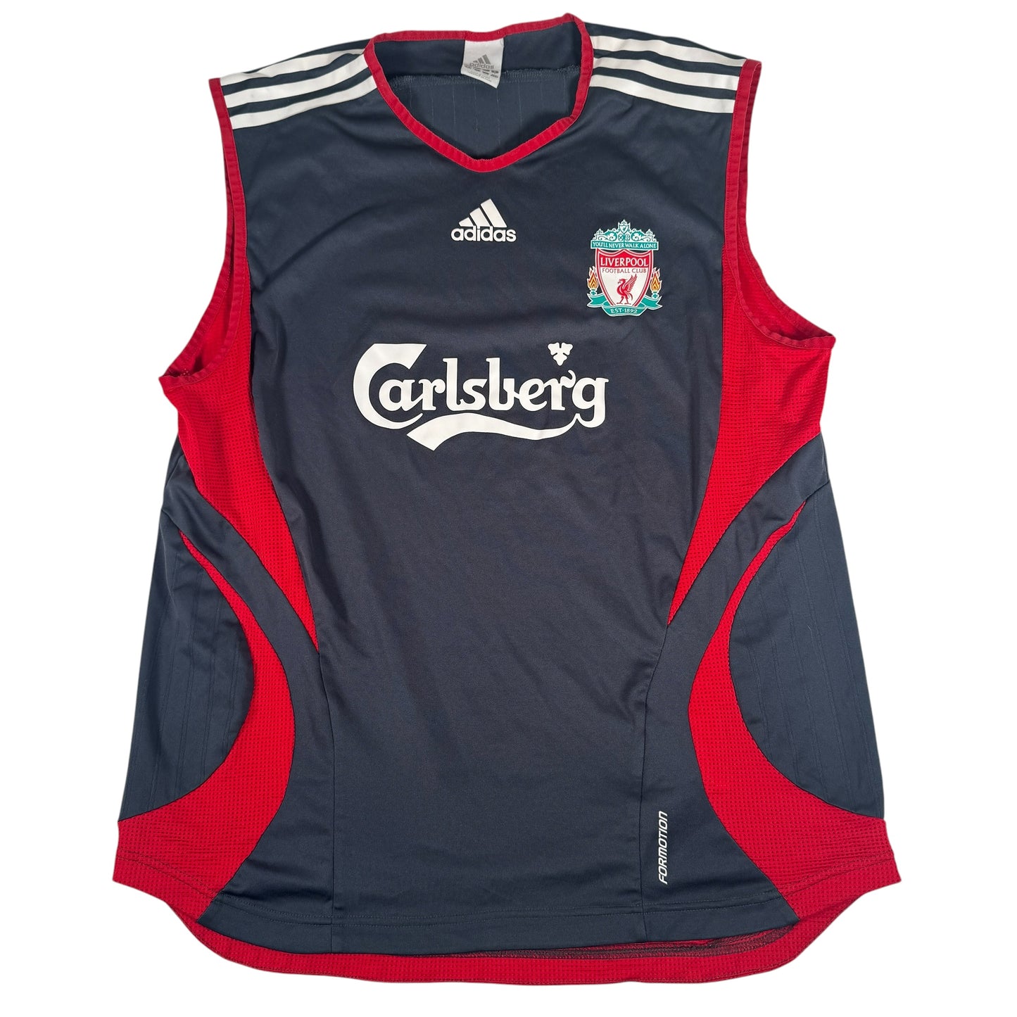 Liverpool 2006/2007 Sleeveless Training Vest Football Shirt XL – Football Shirt Kingdom