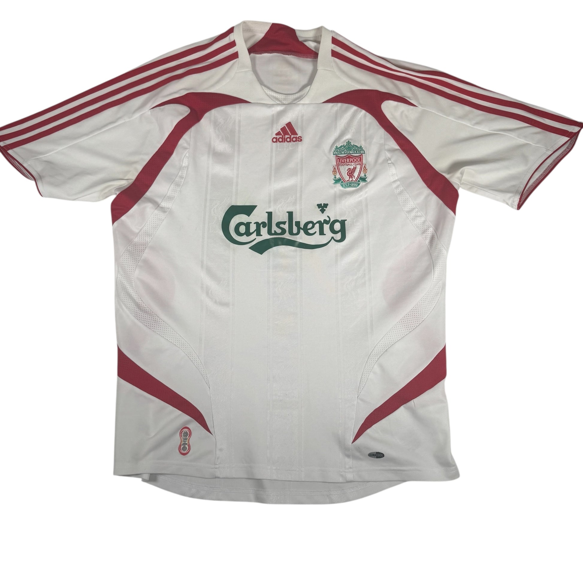 Liverpool 2007/2008 Away Football Shirt Large – Football Shirt Kingdom