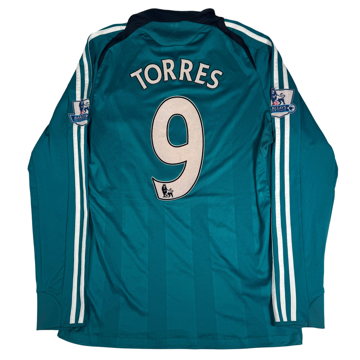 Torres 9 Liverpool 2008/2009 Third Long Sleeve Football Shirt Medium