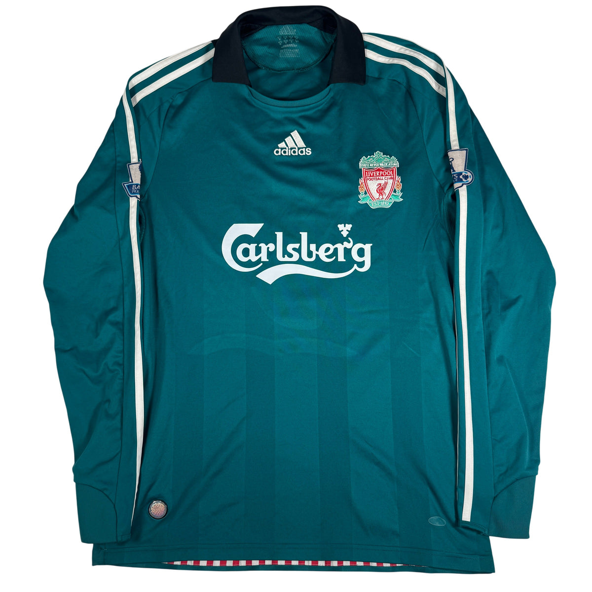 Torres 9 Liverpool 2008/2009 Third Long Sleeve Football Shirt Medium