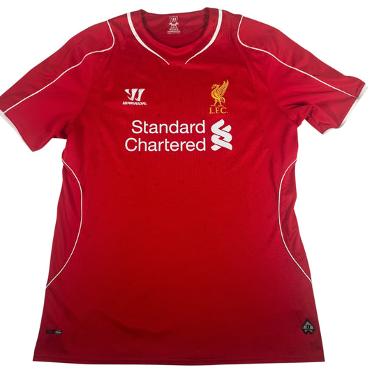Liverpool 2014/2015 Home Football Shirt XL — full front view