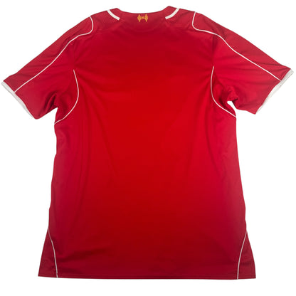 Liverpool 2014/2015 Home Football Shirt XL — full back view