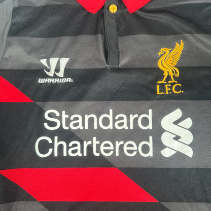 Liverpool 2014/2015 Third Long Sleeve Football Shirt Small — front close-up