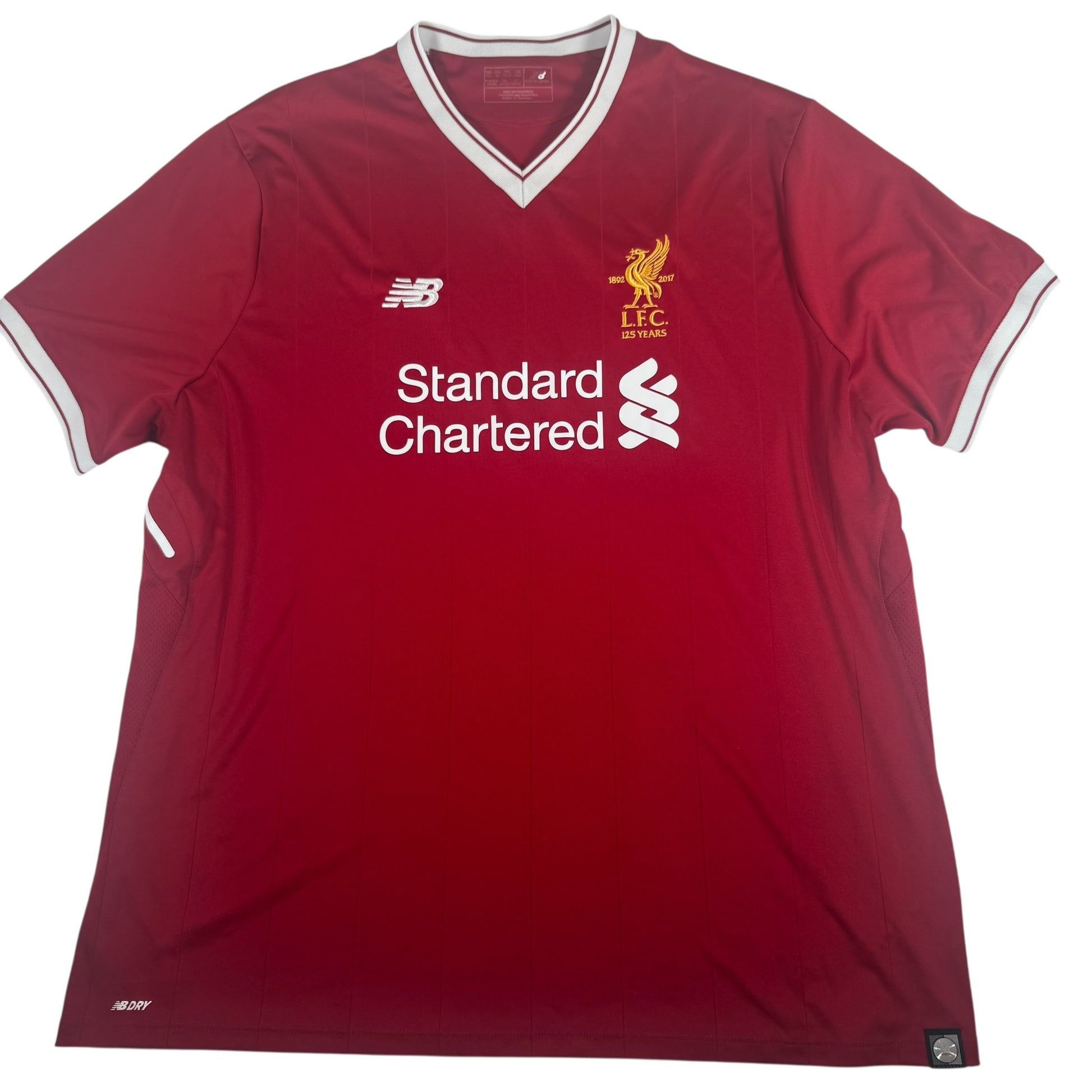 Liverpool 2017/2018 Home 125 Years Football Shirt XXL 2XL – Football Shirt Kingdom
