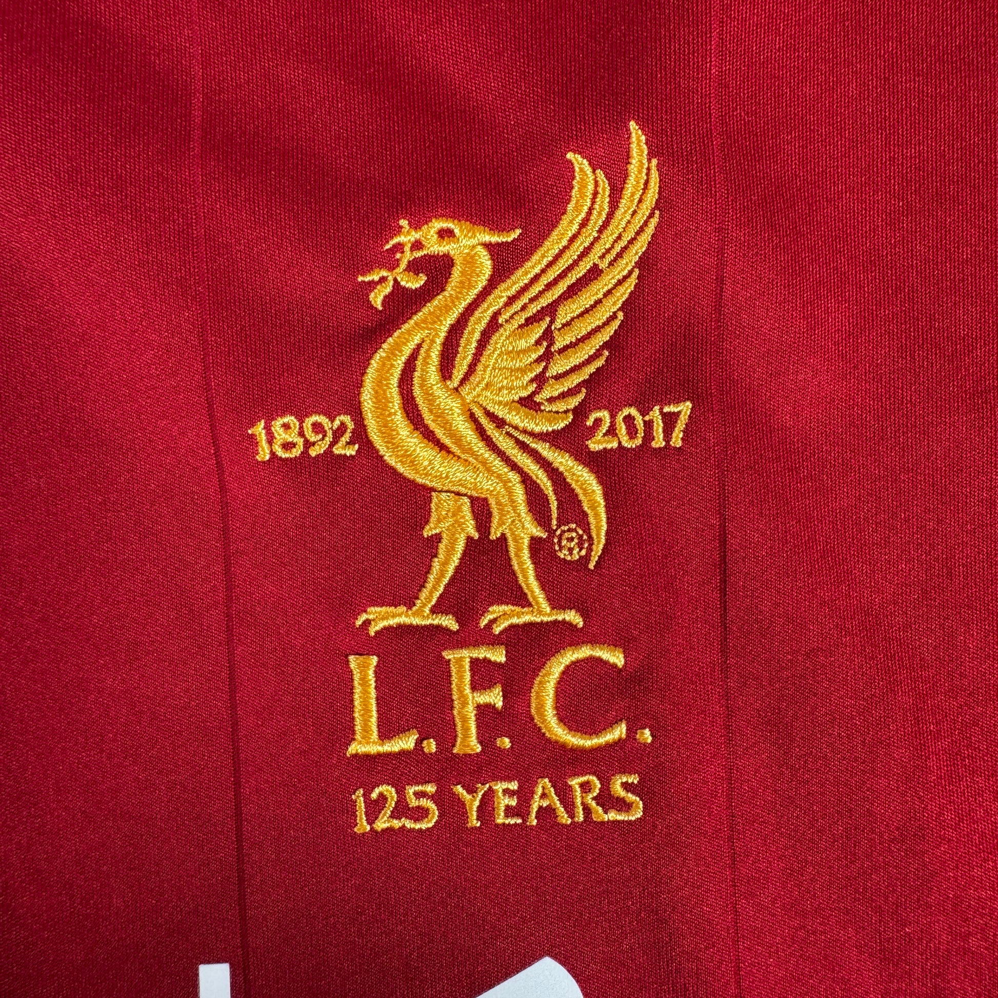 Liverpool 2017/2018 Home 125 Years Football Shirt XXL 2XL – Football Shirt Kingdom