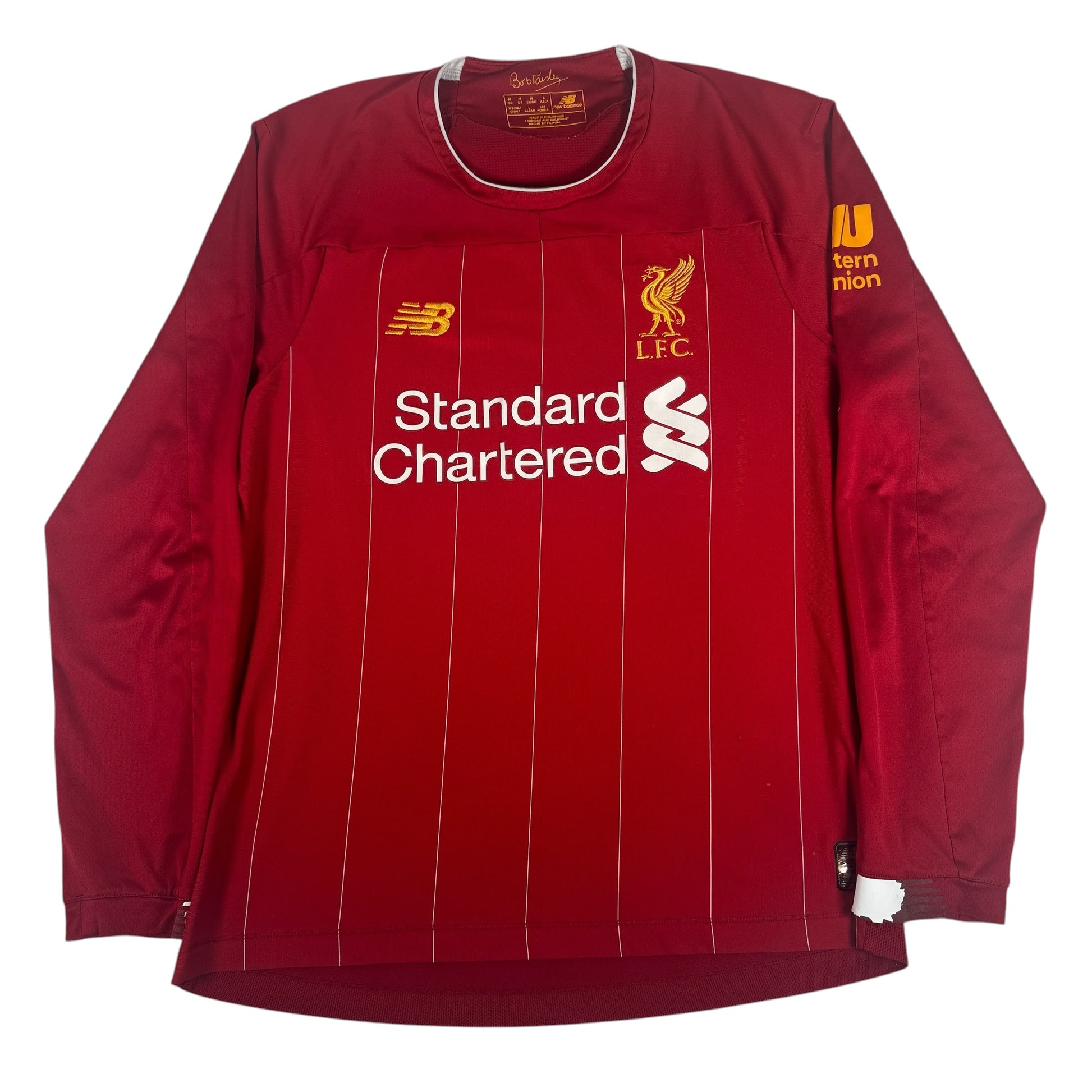 Liverpool 2019/2020 Home Long Sleeve Football Shirt Medium – Football Shirt Kingdom
