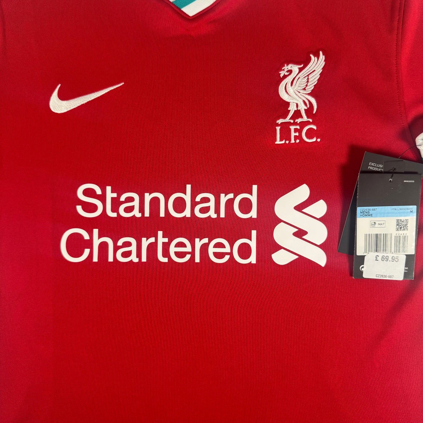 Liverpool 2020/2021 Home Football Shirt Medium BNWT – Football Shirt Kingdom