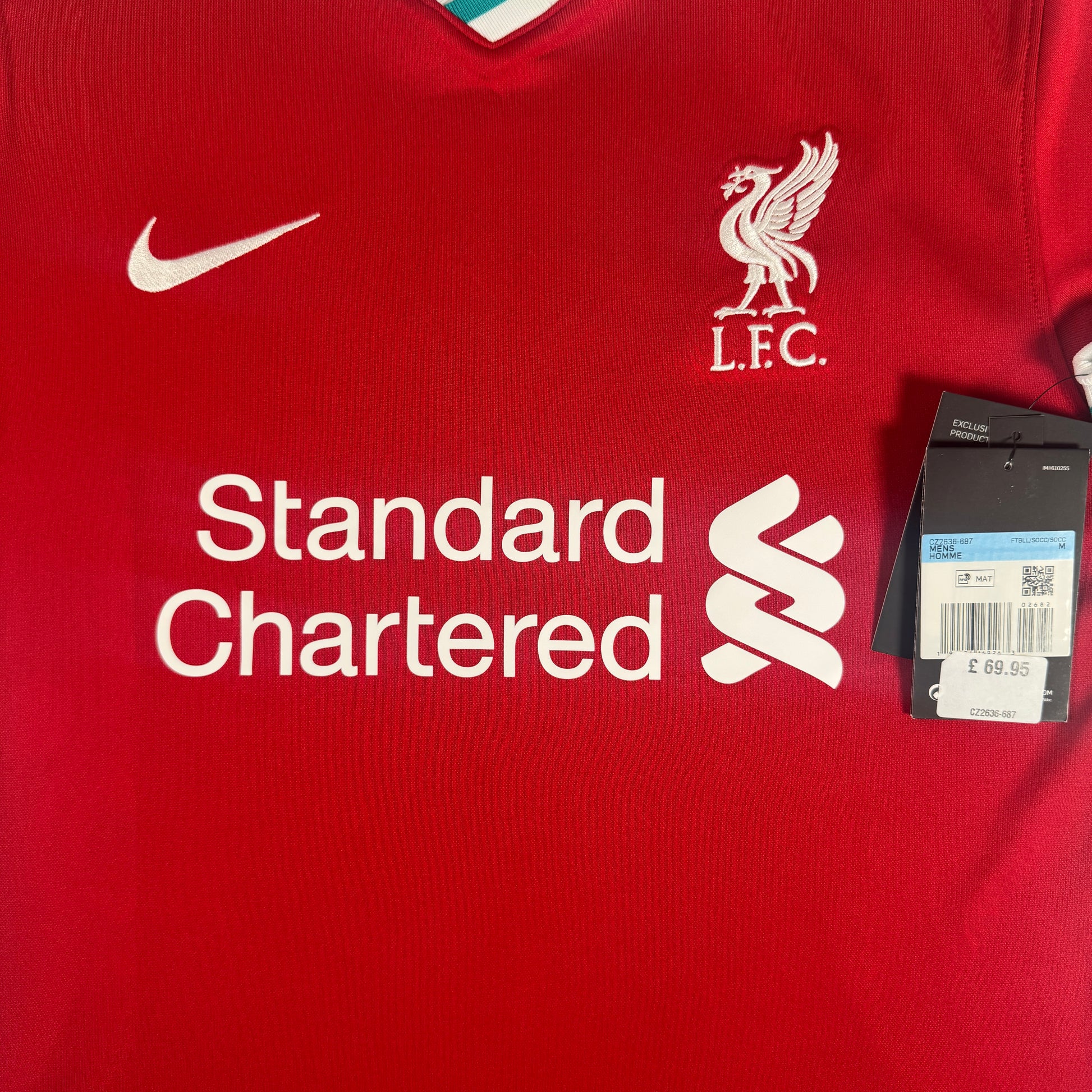 Liverpool 2020/2021 Home Football Shirt Medium BNWT – Football Shirt Kingdom
