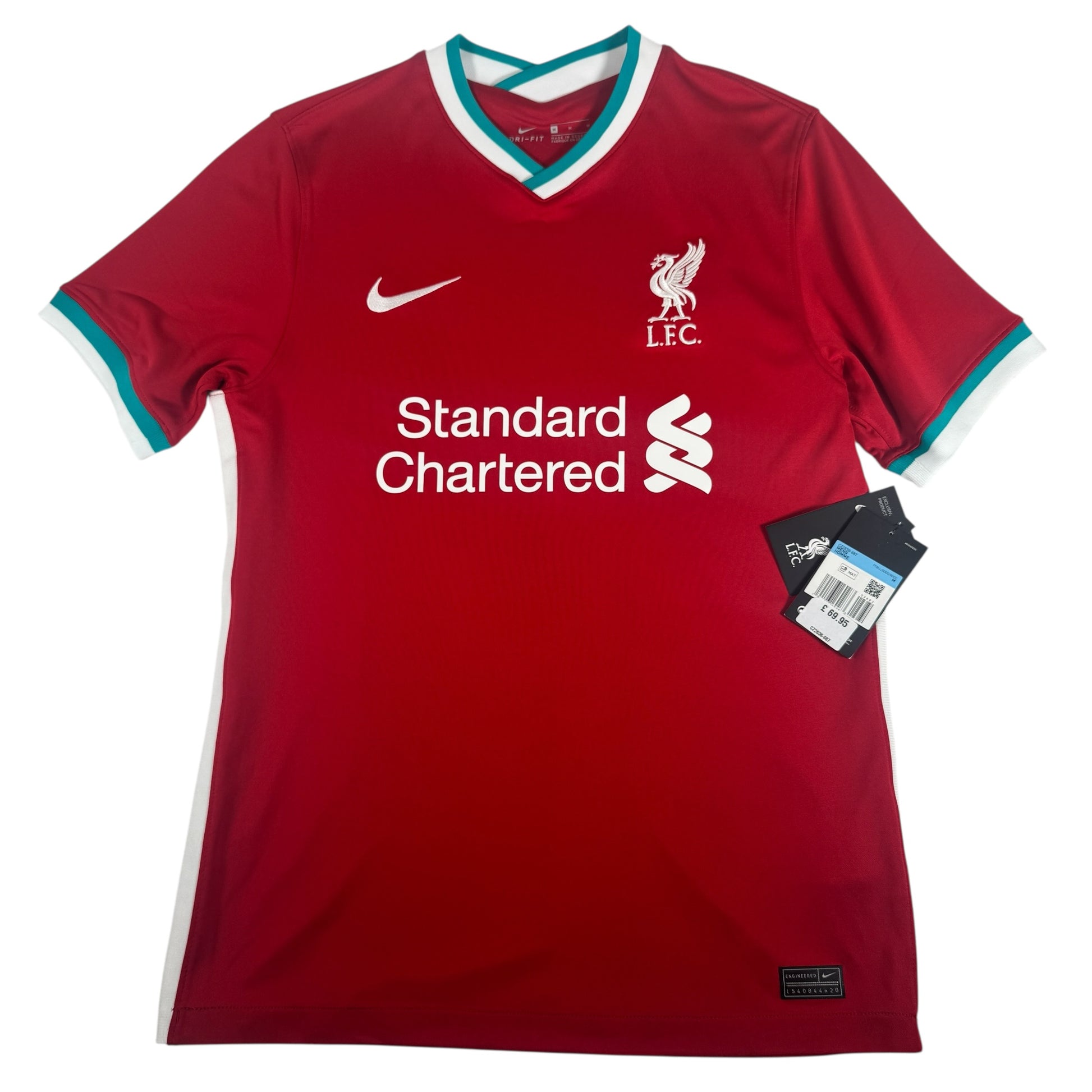 Liverpool 2020/2021 Home Football Shirt Medium BNWT – Football Shirt Kingdom
