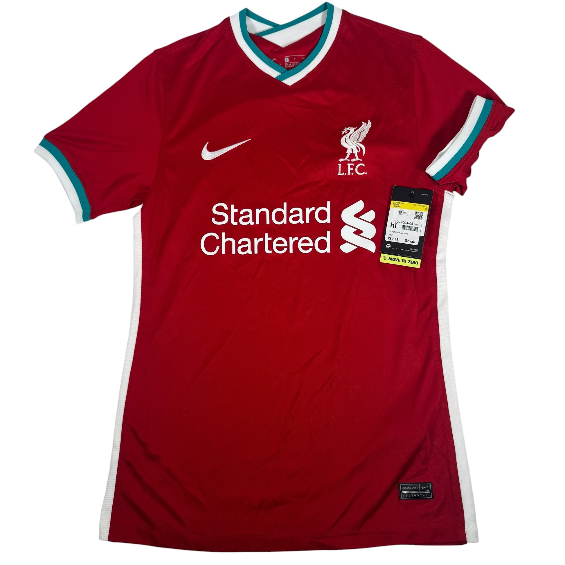 Liverpool 2020/2021 Home Football Shirt Small BNWT BNIB – Football Shirt Kingdom