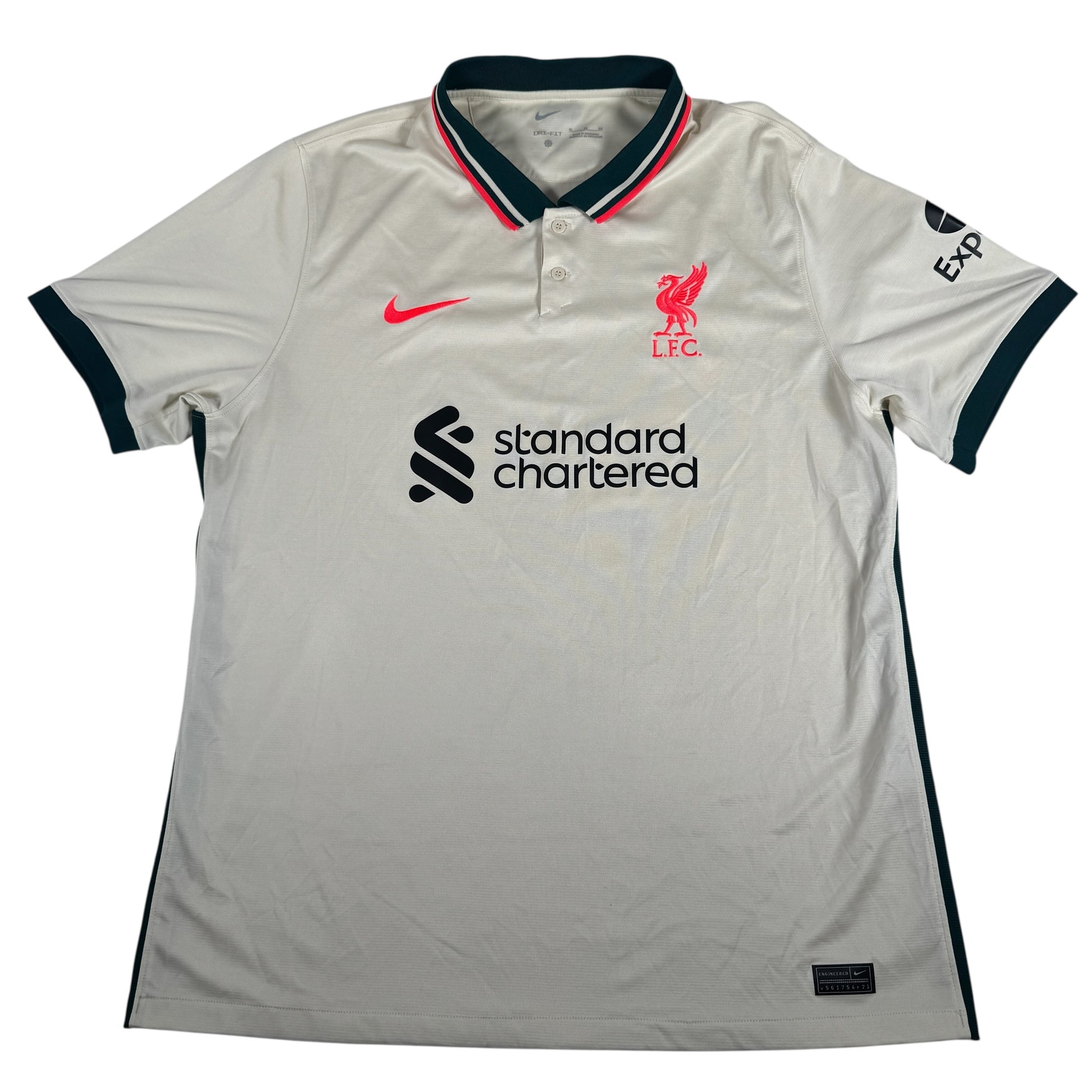 Liverpool 2021/2022 Away Football Shirt XL – Football Shirt Kingdom