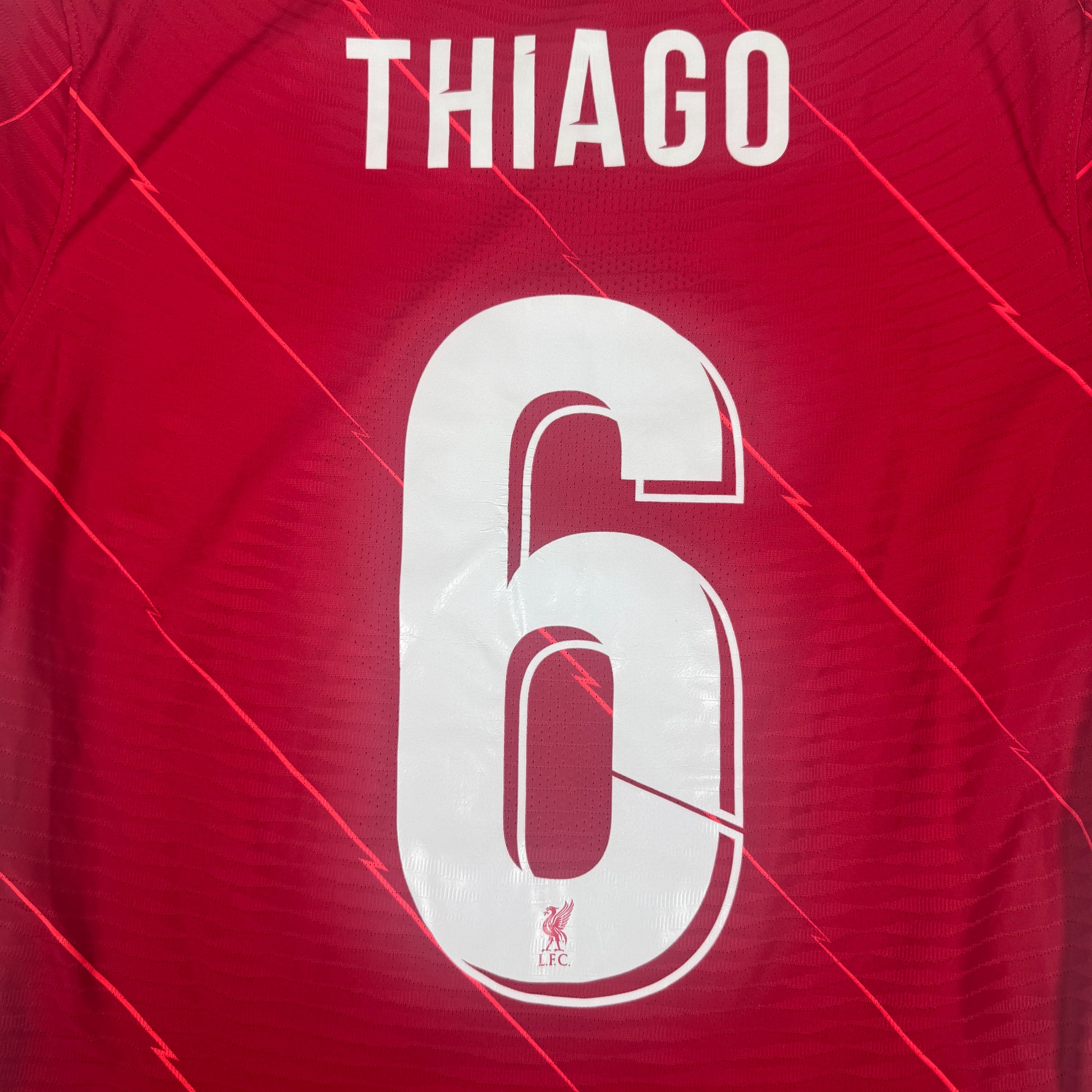 THIAGO 6 Liverpool 2021/2022 Home Dri-Fit ADV Football Shirt Medium – Football Shirt Kingdom