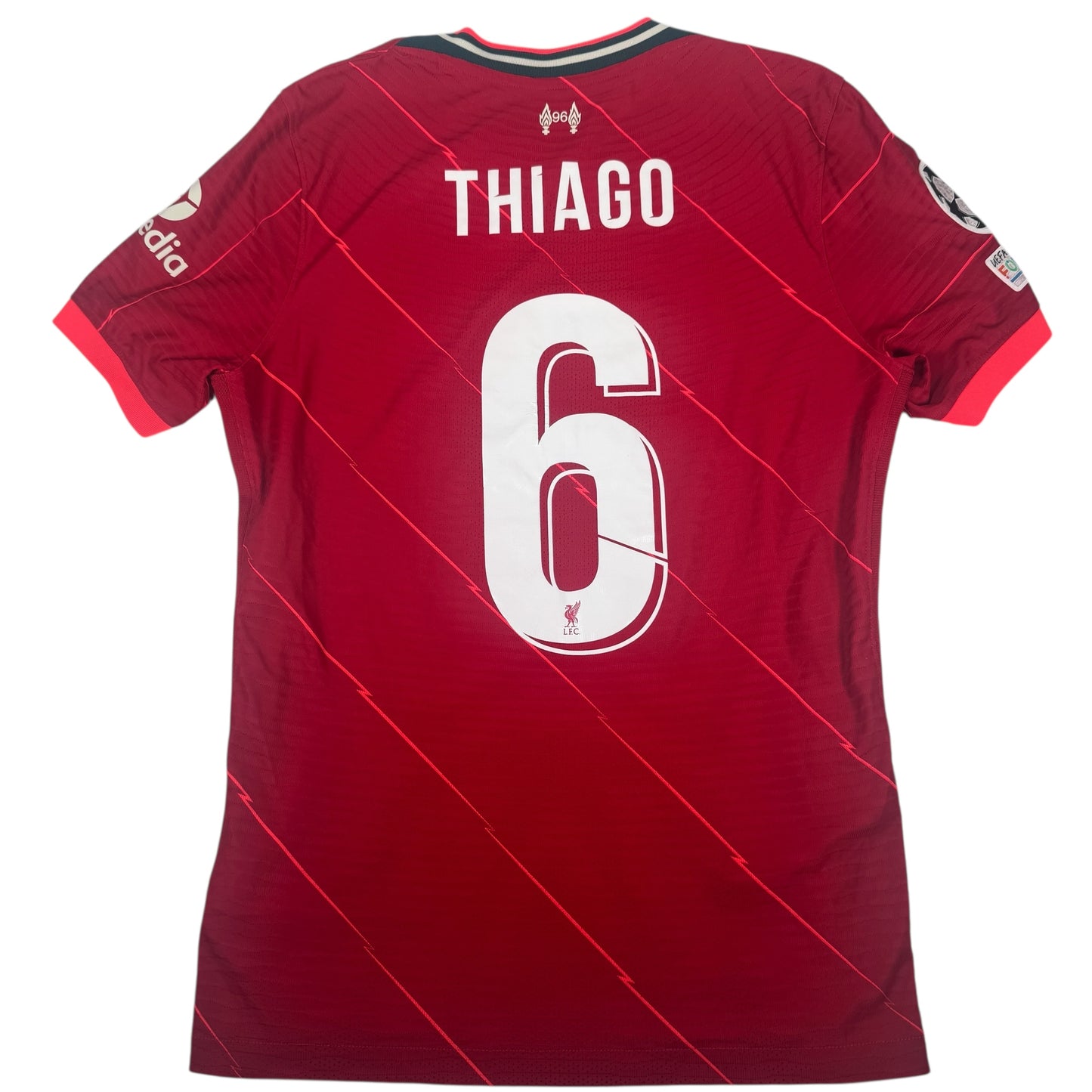 THIAGO 6 Liverpool 2021/2022 Home Dri-Fit ADV Football Shirt Medium – Football Shirt Kingdom