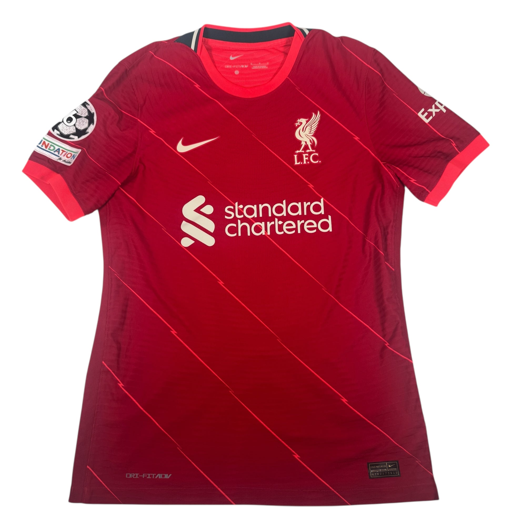 THIAGO 6 Liverpool 2021/2022 Home Dri-Fit ADV Football Shirt Medium – Football Shirt Kingdom